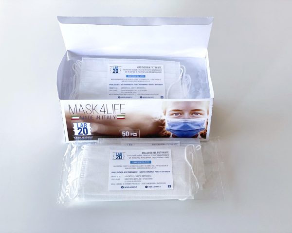 packaging mascherine chirurgiche